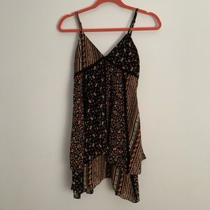 Alice + Olivia Spaghetti Strap Mini Dress